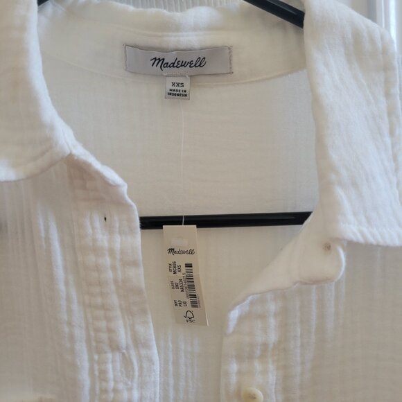 NEW Madewell lightspun beachside shirt - Picture 2 of 6